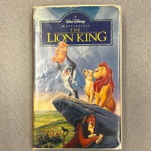 Disney lion king vhs